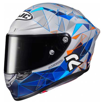 HJC Motorhelm , RPHA 1 Pol Espargaro Replica, Grijs-Blauw (1 van 3)