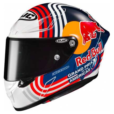 Motorhelm , RPHA 1 Red Bull Austin GP - Wit-Blauw