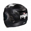 HJC Motorhelm , RPHA 11 Punisher Marvel, Zwart-Wit (Afbeelding 2 van 3)