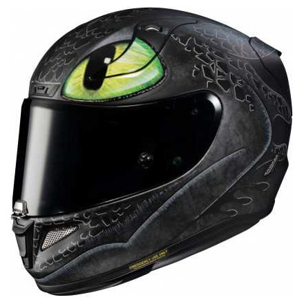 Motorhelm , RPHA 11 Toothless Universal Marvel - Zwart-Groen