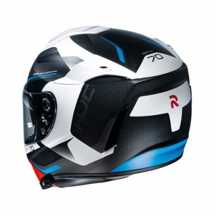 HJC Motorhelm , RPHA 70 Kosis, Wit-Zwart (2 van 3)