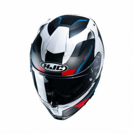 HJC Motorhelm , RPHA 70 Kosis, Wit-Zwart (3 van 3)