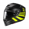Motorhelm , RPHA 70 Stipe - Zwart-Geel