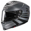 HJC Motorhelm , RPHA 70 Stipe, Grijs-Zwart (Afbeelding 1 van 2)