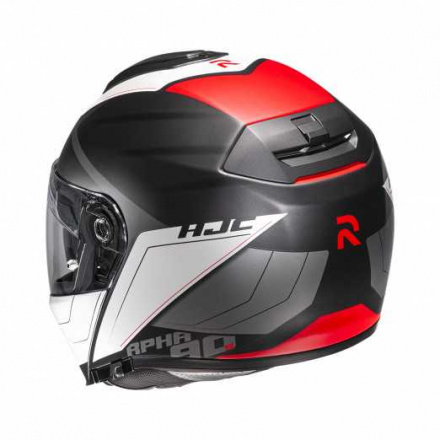 HJC Motorhelm , RPHA 90S Cadan, Zwart-Wit (2 van 2)