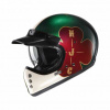 HJC Motorhelm , V60 Ofera, Rood-Groen-Zwart (Afbeelding 2 van 2)
