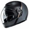 Motorhelm , V90 Mobix - Zwart-Grijs