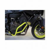 Valbeugel + Slider, Yamaha MT 07 14-21 /XSR 700 14-20 - Geel