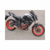 Valbeugel + Slider, Yamaha MT 07 14-21 /XSR 700 14-20 - Oranje