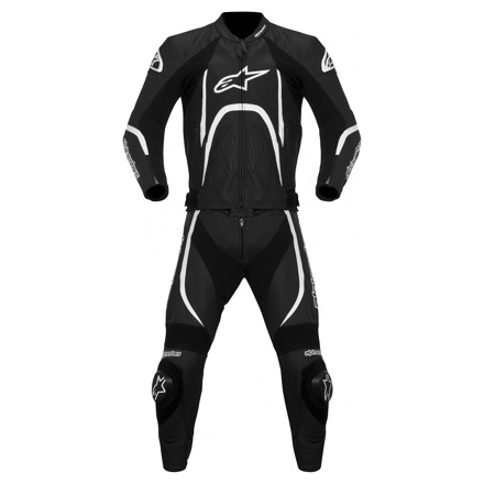 Alpinestars Orbiter Combi (2pc), Zwart-Wit (1 van 1)