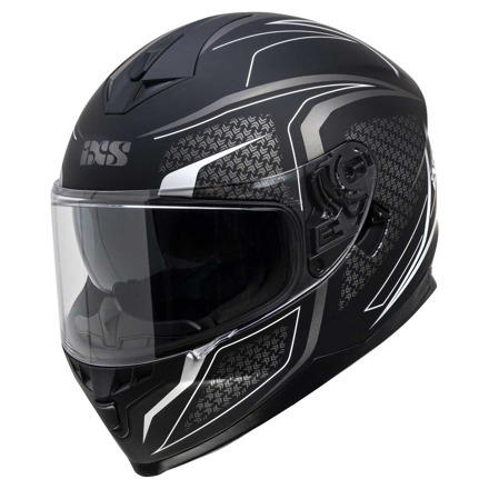 IXS iXS Full Face Helmet iXS1100 2.4, Mat Zwart-Grijs (1 van 1)