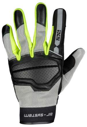 IXS iXS Classic glove Evo-Air, Zwart-Grijs-Geel (1 van 1)