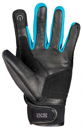 IXS iXS Classic Women's Glove Evo-Air, Zwart-Blauw (2 van 2)