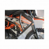 RD Moto Valbeugel, KTM 690 Enduro R 08-17, Basic + Lower, Zwart (Afbeelding 1 van 2)