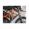 Valbeugel, KTM 690 Enduro R 08-17, Basic + Lower - Zwart