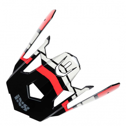 IXS iXS Helmet cover iXS 361 black-red, Zwart-Rood (1 van 1)