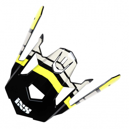 iXS Helmet cover iXS 361 black-yellow - Zwart-Geel
