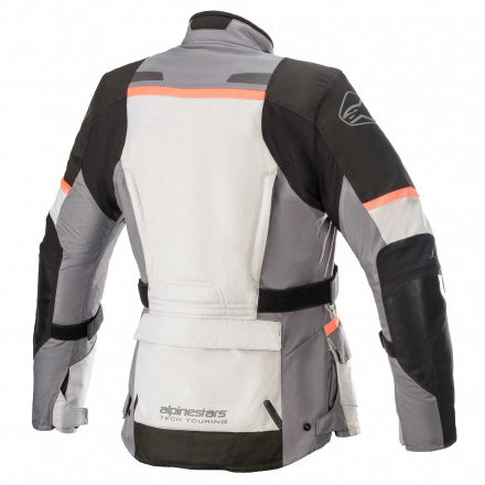 Alpinestars Stella Andes V3 Drystar Motorjas, Zwart-Grijs-Roze (2 van 2)