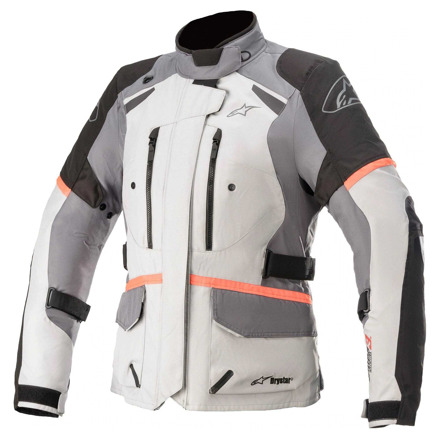 Stella Andes V3 Drystar Motorjas - Zwart-Grijs-Roze