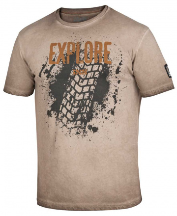 IXS iXS T-Shirt Never Stop Exploring, Beige (1 van 1)