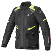 Andes V3 Drystar Motorjas - Zwart-Fluor