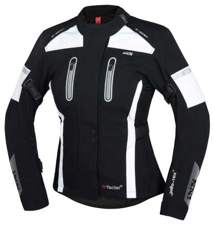 IXS iXS Tour Women's Jacket Pacora-ST, Zwart-Wit (1 van 2)