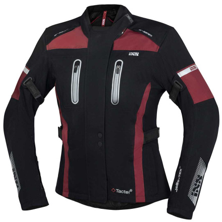 IXS iXS Tour Women's Jacket Pacora-ST, Zwart-Rood (1 van 5)