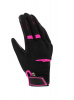 Bering Motorhandschoenen Dames FLETCHER EVO, Zwart-Roze (Afbeelding 1 van 2)