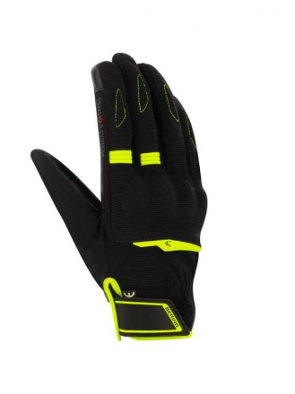 Bering Motorhandschoenen FLETCHER EVO, Zwart-Fluor (1 van 2)