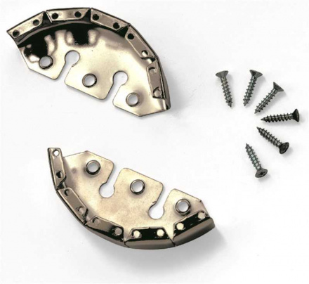 All Off Road Motorlaarzen Toe Cap Vervangings Kit - Nikkel