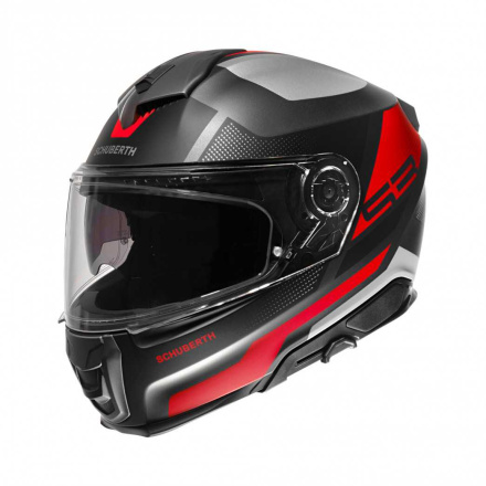 Schuberth S3 Daytona (130 2111), Zwart-Rood (1 van 4)
