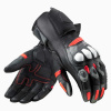 League 2 Handschoenen (FGS197) - Zwart-Neon Rood