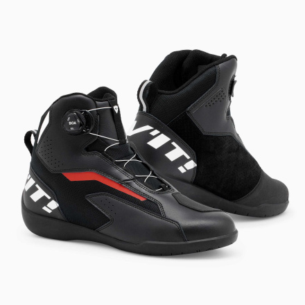 REV'IT! Jetspeed Pro Schoenen (FBR080), Zwart-Rood (1 van 1)