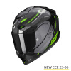 EXO-1400 EVO CARBON AIR KYDRA (114-405) - Mat Zwart-Groen