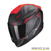 EXO-1400 EVO AIR SHELL (114-401) - Mat Zwart-Rood