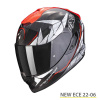 EXO-1400 EVO CARBON AIR ARANEA (114-382) - Zwart-Rood