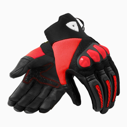 REV'IT! Speedart Air Handschoenen (FGS188), Zwart-Neon Rood (1 van 1)