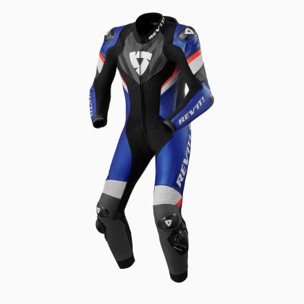 Hyperspeed 2 Eendelige overall (FOL038) - Zwart-Blauw