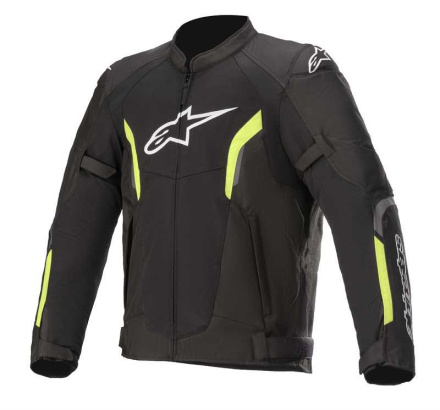 Alpinestars AST V2 AIR JACKET (3306121), Zwart-Geel-Fluor (1 van 1)