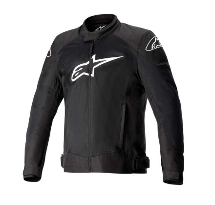 Alpinestars T-SP X Superair Doorwaai Motorjas, Zwart-Wit (1 van 1)