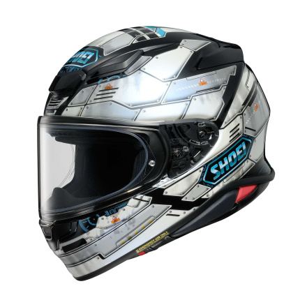 Shoei NXR2 Fortress integraalhelm, Zilver-Zwart (1 van 1)