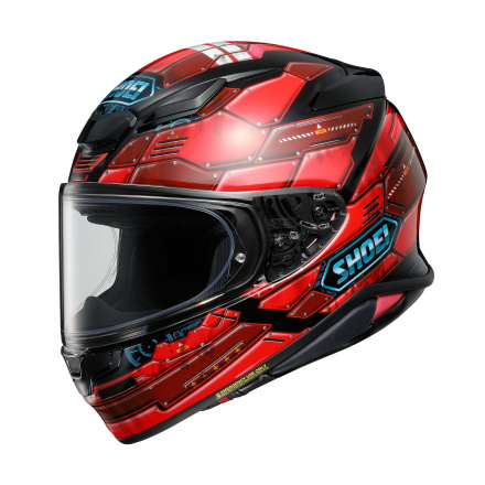 Shoei NXR2 Fortress integraalhelm, Rood-Zwart (1 van 1)