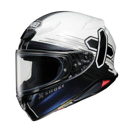 Shoei NXR2 Ideograph integraalhelm, Wit-Zwart-Blauw (1 van 1)