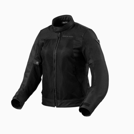 Eclipse 2 Ladies Doorwaai Motorjas - Zwart
