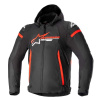 ZACA WATERPROOF JACKET (3206423) - Zwart-Rood