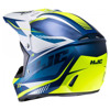 HJC CL-XY II Drift Jeugd (135 2077), Blauw-Fluor Geel (Afbeelding 2 van 3)