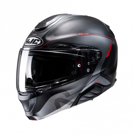 RPHA 91 Combust Systeemhelm - Zwart-Rood