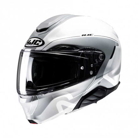 RPHA 91 Combust Systeemhelm - Wit-Grijs