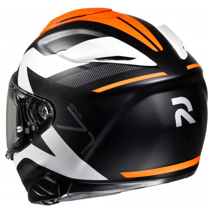 HJC RPHA 71 Pinna (135 1833), Zwart-Oranje-Wit (4 van 5)
