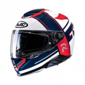 RPHA 71 Zecha Integraalhelm - Wit-Rood-Blauw